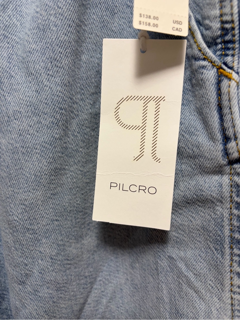 Pilcro Beachy Cargo High-Rise Parachute Jeans NWT Women’s Size Medium - Picture 7 of 13